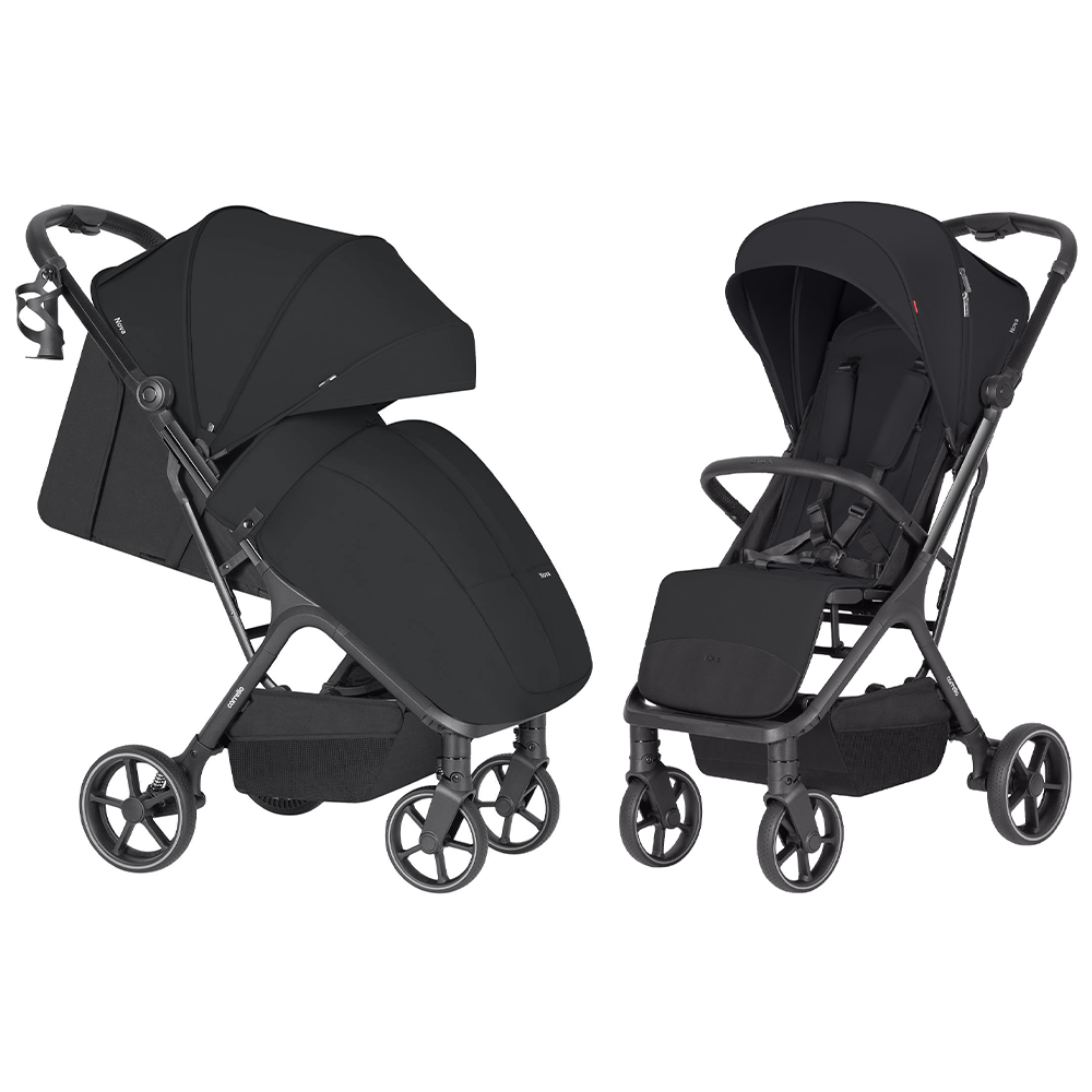 Carrello Коляска Nova  CRL- 5524   Vinyl Black