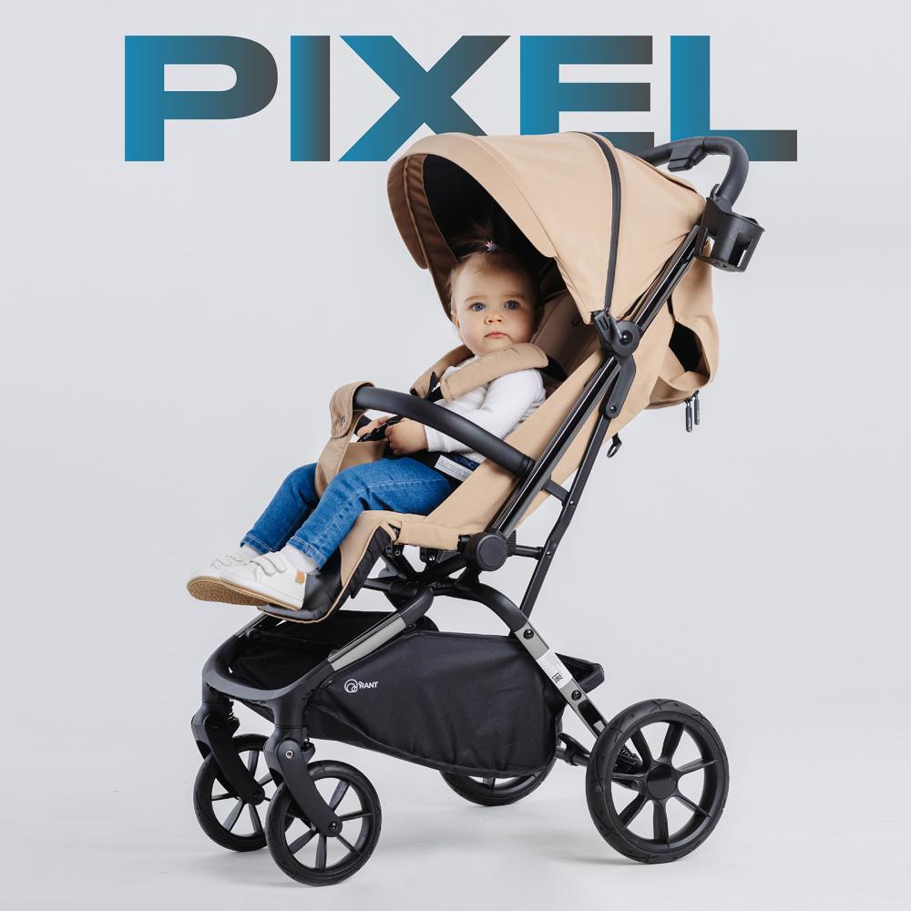 Коляска детская RANT "PIXEL" RA401 Latte Beige