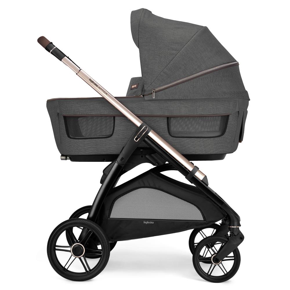 Коляска 3 в 1 Inglesina Aptica Velvet Grey Darwin i-Size
