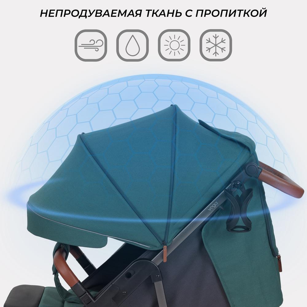 Коляска детская RANT "VEGA" RA057 Green