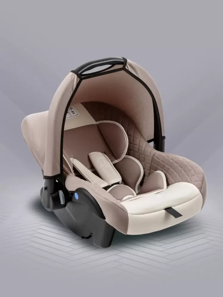 Автокресло детское AMAROBABY Baby comfort, группа 0+, (бежевый)