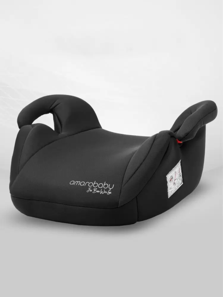 Автокресло детское (бустер) AMAROBABY Spector, группа III, (чёрный)