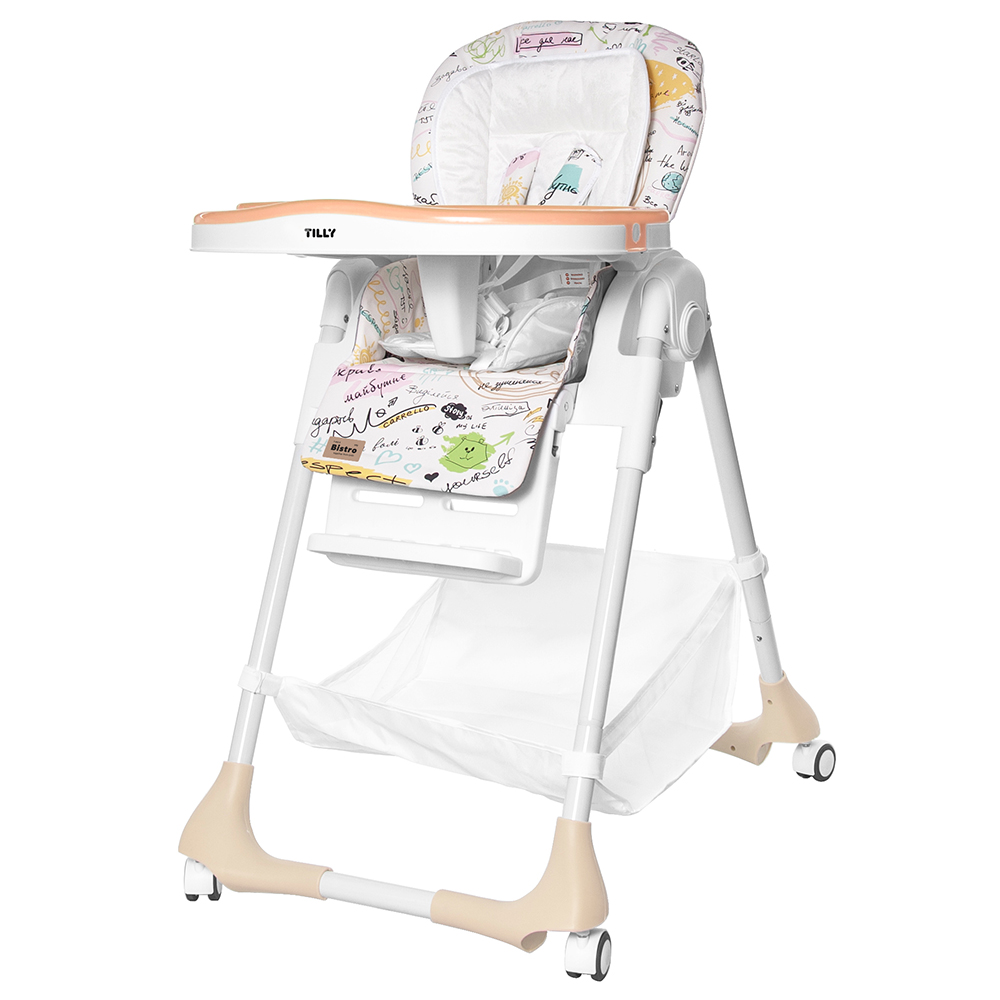 Carrello Стульчик для кормления  BABY TILLY  Bistro  T-641/2  Beige