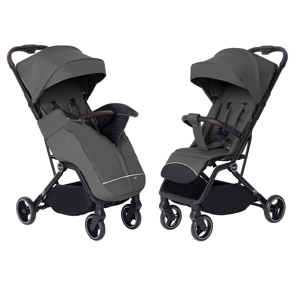 Carrello Коляска  Baby Tilly  Jet  CRL-1410  Grey
