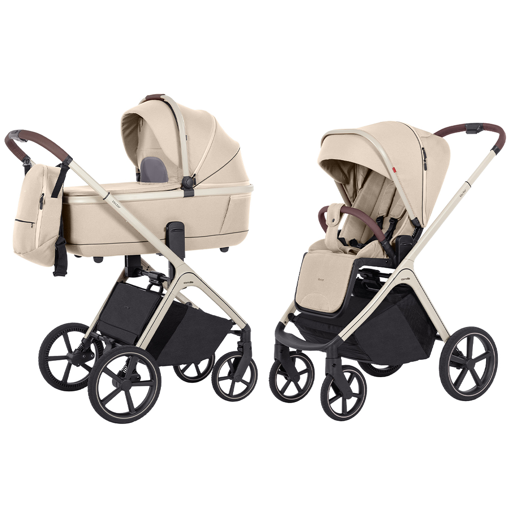 Carrello Коляска   Carrello  Vector 2В1  CRL-6553  Seashell Beige limit
