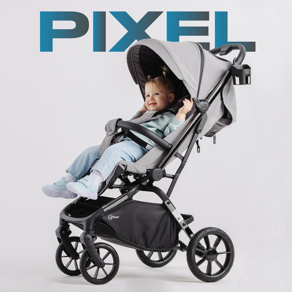 Коляска детская RANT "PIXEL" RA401 Classic Grey