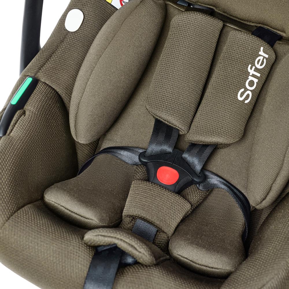 Happy Baby Автокресло SAFER, dark olive