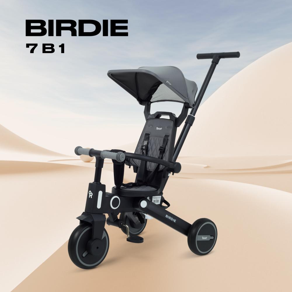 Детский трехколесный велосипед RANT RB202 "BIRDIE" (Grey)