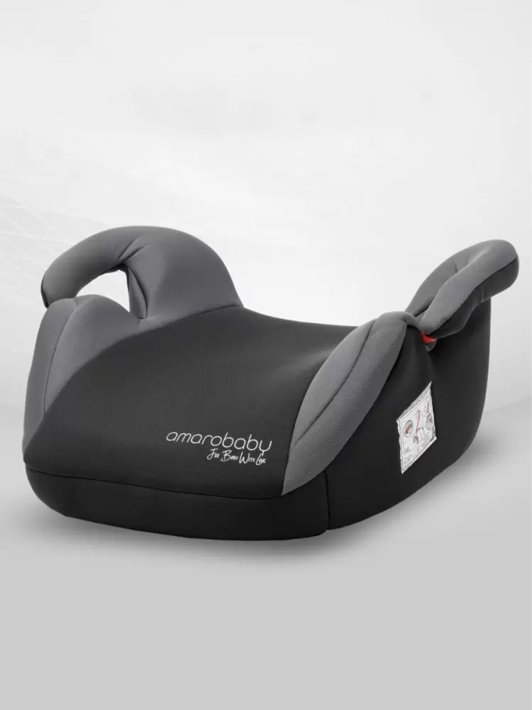 Автокресло детское (бустер) AMAROBABY Spector, группа III, (серый)