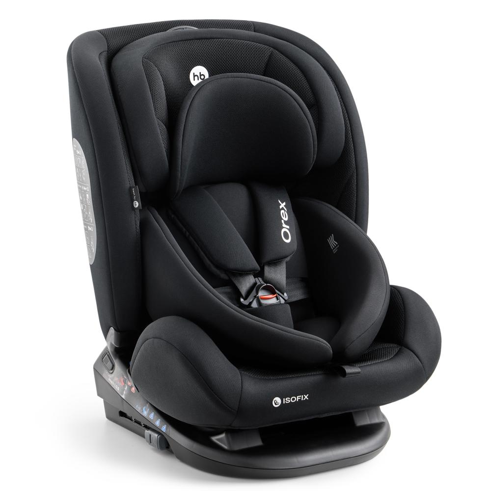 Happy Baby Автокресло OREX, total black