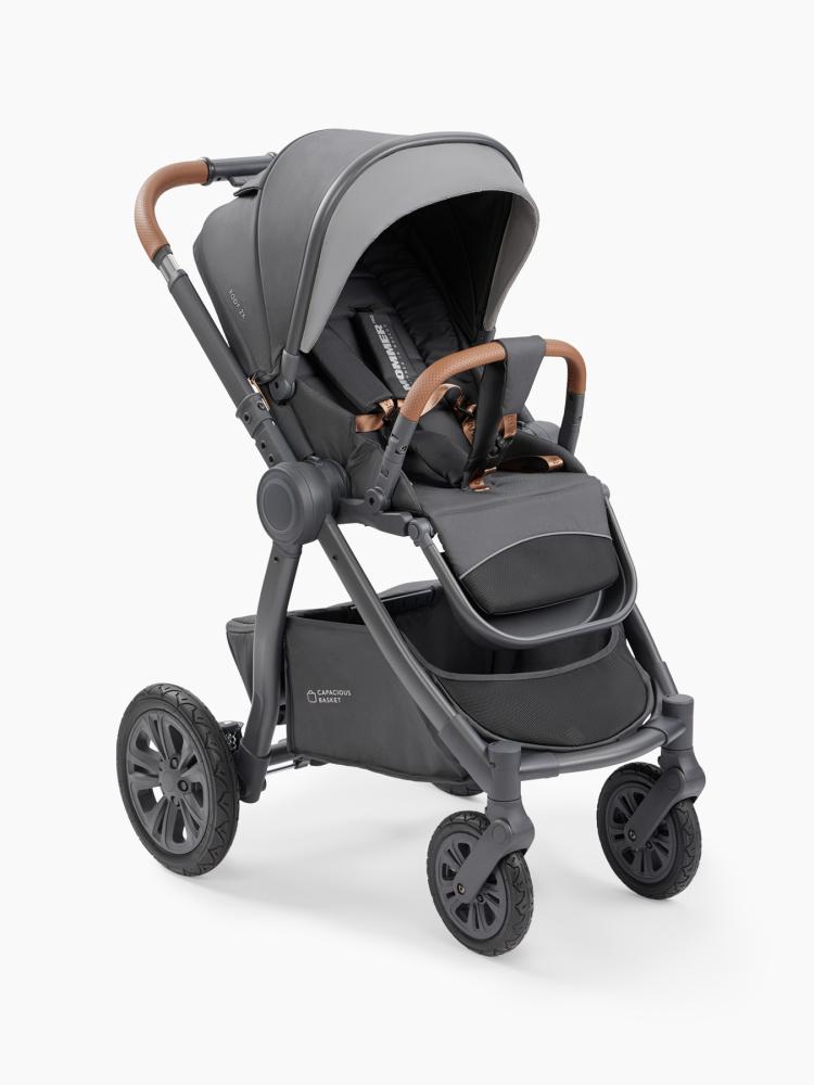 Happy Baby Коляска 2 в 1 MOMMER PRO, dark grey nova