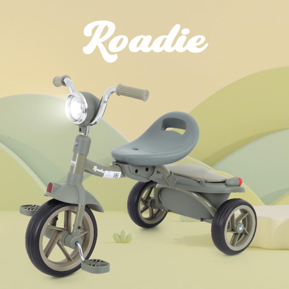 Детский трехколесный велосипед MOWBaby MC054 "ROADIE" (Green)