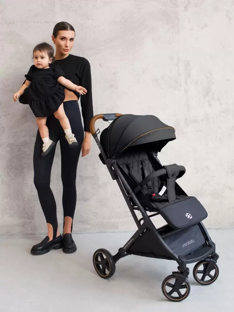 Коляска прогулочная Amarobaby, Airy, чёрный