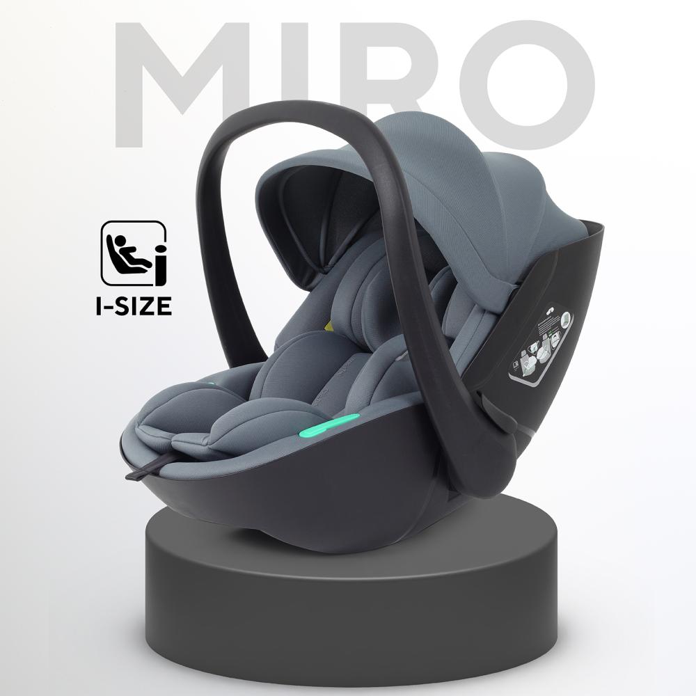 Автокресло RANT AY370 "MIRO" Graphite (40-87см)