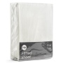Happy Baby Набор простыней на резинке 100x70 см, 2 шт., молочный / milk