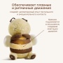 Happy Baby Игрушка мягкая SLEEPY BEE «СЛИПИ БИ», yellow