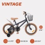 Велосипед 2-х колесный детский RANT "Vintage" серо-коричневый 16"