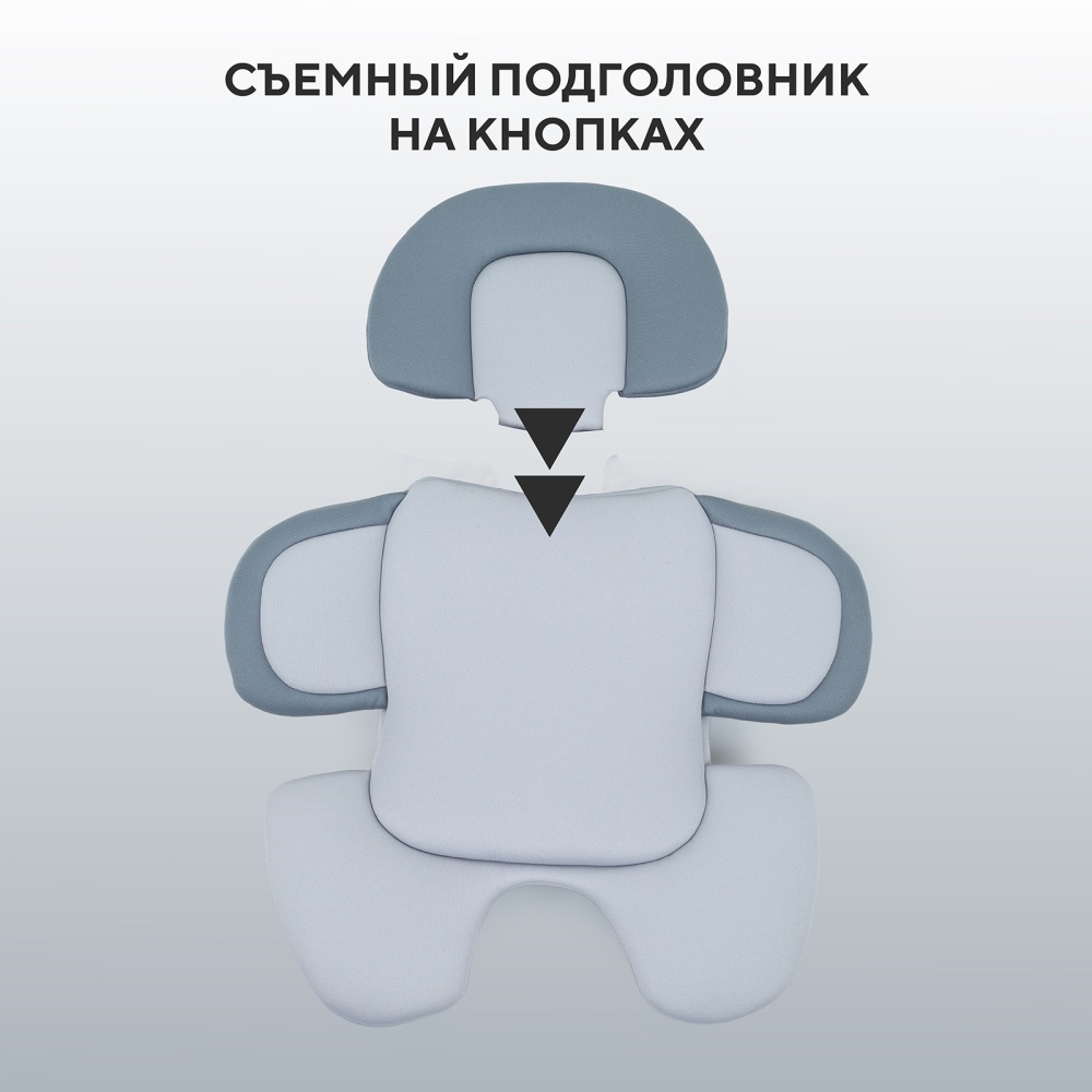 Автокресло RANT AY378 "ASTER zero" Graphite (40-87см)