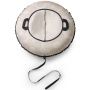 Happy Baby Санки надувные (ватрушка) SNOWLY, 100 см, розовые цветы