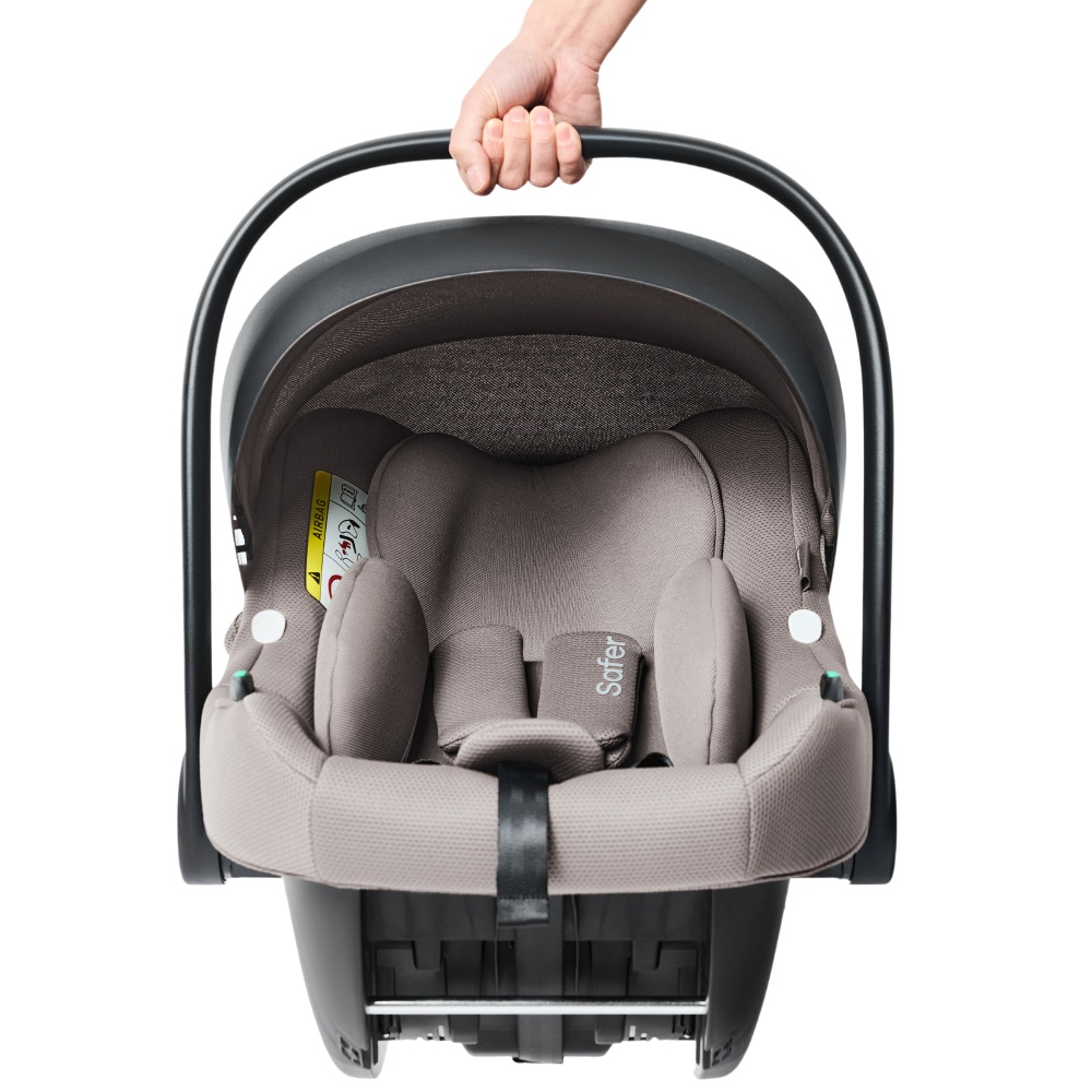 Happy Baby Автокресло SAFER, beige grey