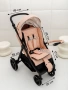 Коляска прогулочная Amarobaby, Strollin'Joy, бежевый (персиковый)