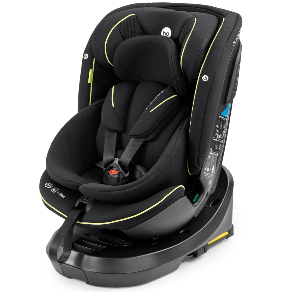 Happy Baby Автокресло XION, total black nova
