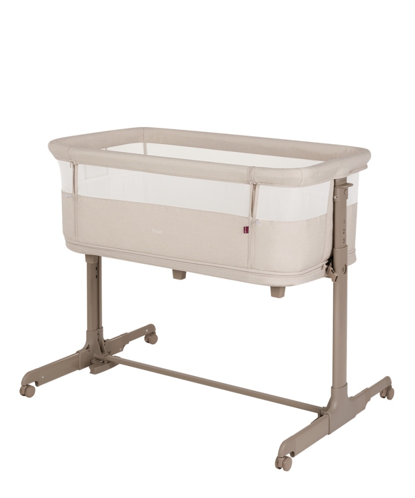 Carrello Кроватка Picto  CRL-16506   Aori Beige  (размер спального места 90 см*51)