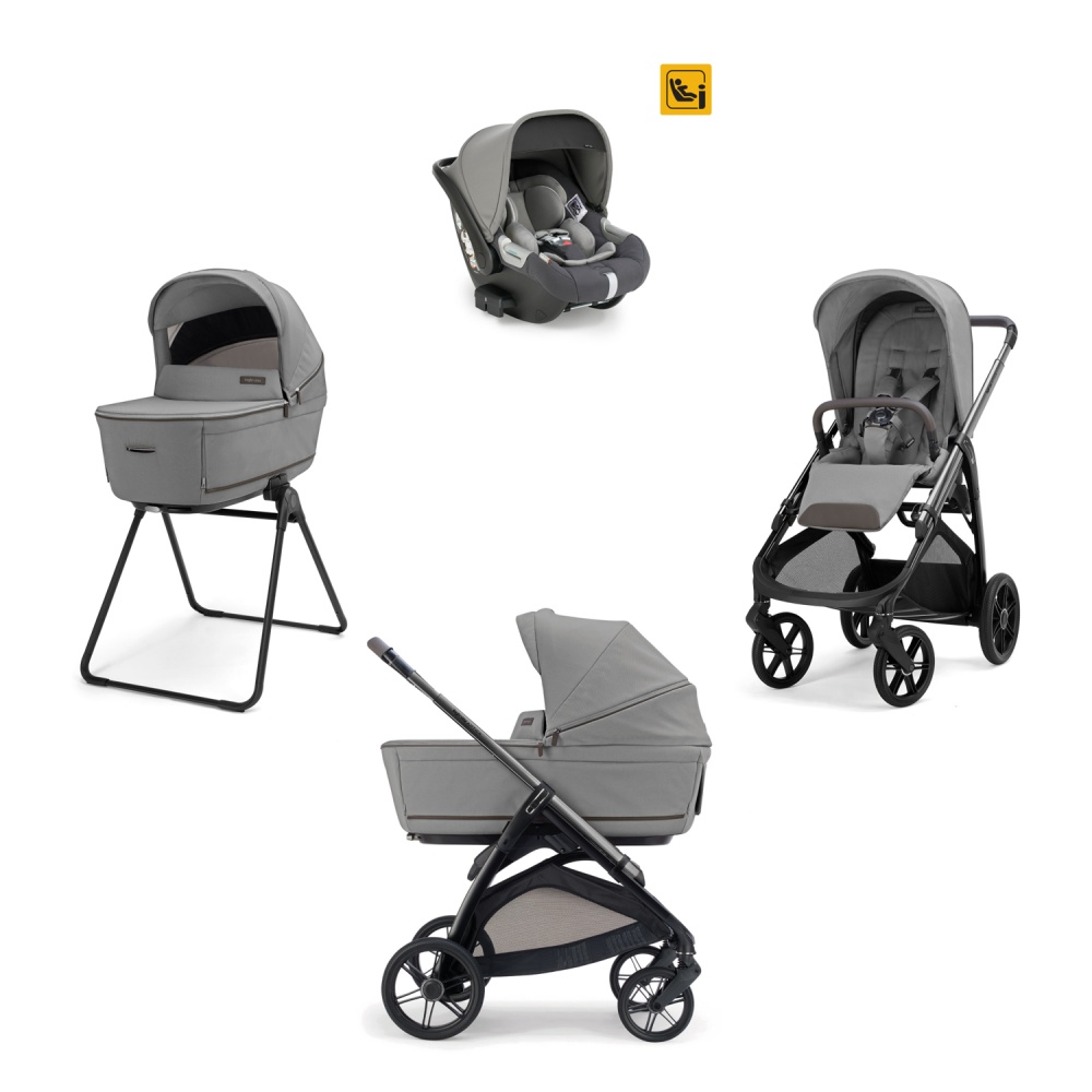 Коляска 3 в 1 Inglesina Aptica Darwin i-Size Crystal Grey
