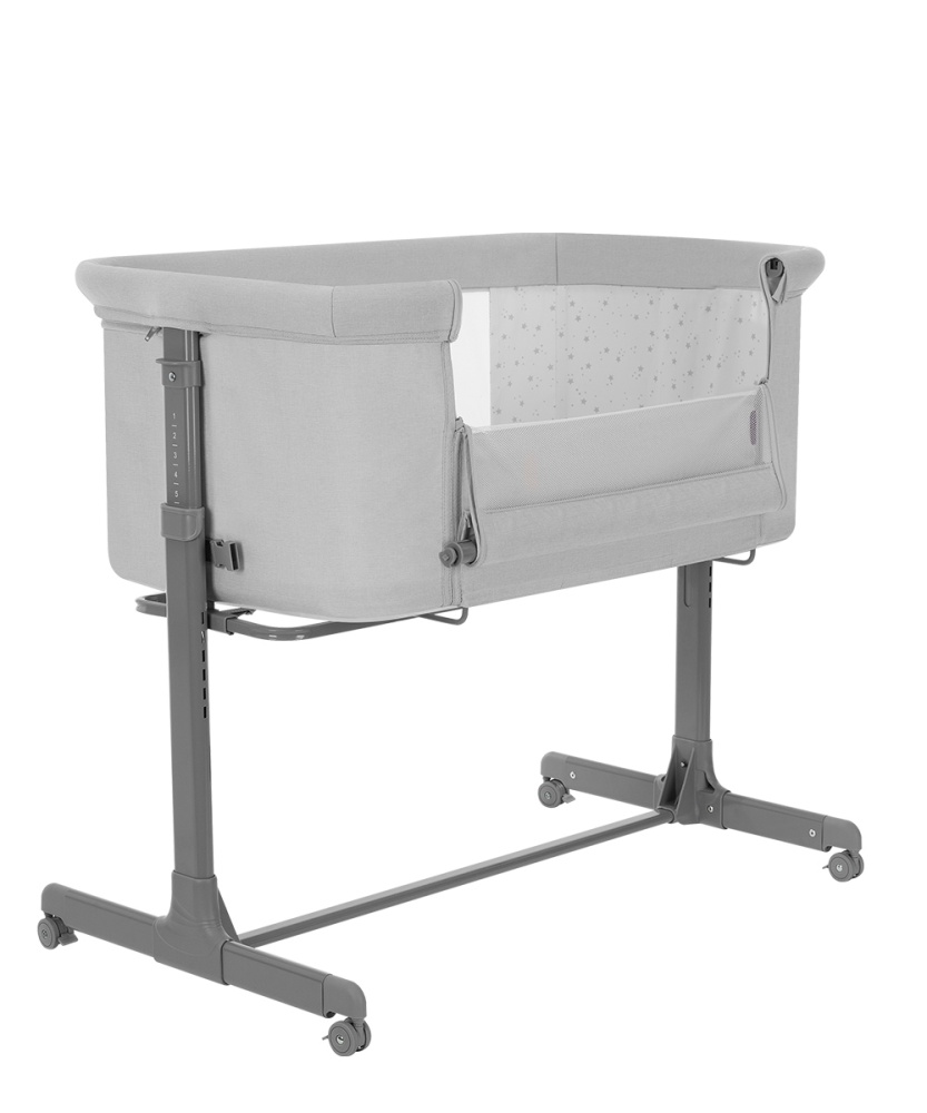 Carrello Кроватка Luna  CRL-16505   Carbon Grey  (размер спального места 86 см*53)
