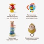 Happy Baby Набор игрушек TEETH FRIENDS «ТИС ФРЕНДС», beige
