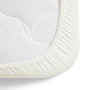 Happy Baby Набор простыней на резинке 140x70 см, 2 шт., молочный / milk