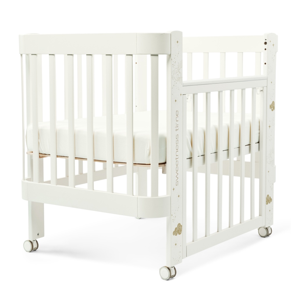 Happy Baby Набор простыней на резинке 100x70 см, 2 шт., молочный / milk