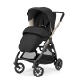 Коляска 2 в 1 Inglesina Electa New с подставкой под люльку Stand Up, Upper Black