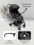 Коляска прогулочная AMAROBABY VOYAGER, чёрный