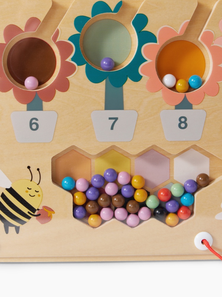Happy Baby Развивающая игрушка магнитный лабиринт, BEE BOARD «БИ БОРД», разноцветный / multicoloured