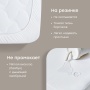 Happy Baby Набор наматрасник детский 100x70 см, 2 шт., белый / white
