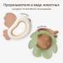 Happy Baby Набор игрушек TEETH FRIENDS «ТИС ФРЕНДС», beige