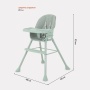 Стульчик для кормления "JUICY" RH160 Ocean Green