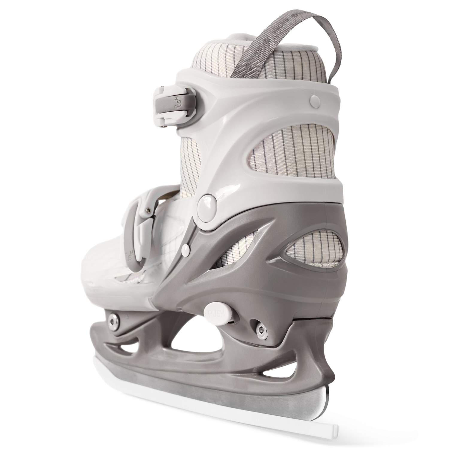 Happy Baby Ролики-коньки 3в1 детские SKROLLS, milky, size S
