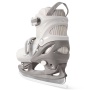 Happy Baby Ролики-коньки 3в1 детские SKROLLS, milky, size S