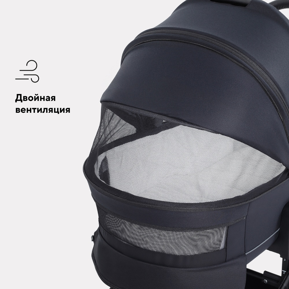 Коляска детская RANT "FLEX Therm" (2в1) RA112 Midnight Black