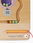 Happy Baby Развивающая игрушка магнитный лабиринт, BEE BOARD «БИ БОРД», разноцветный / multicoloured