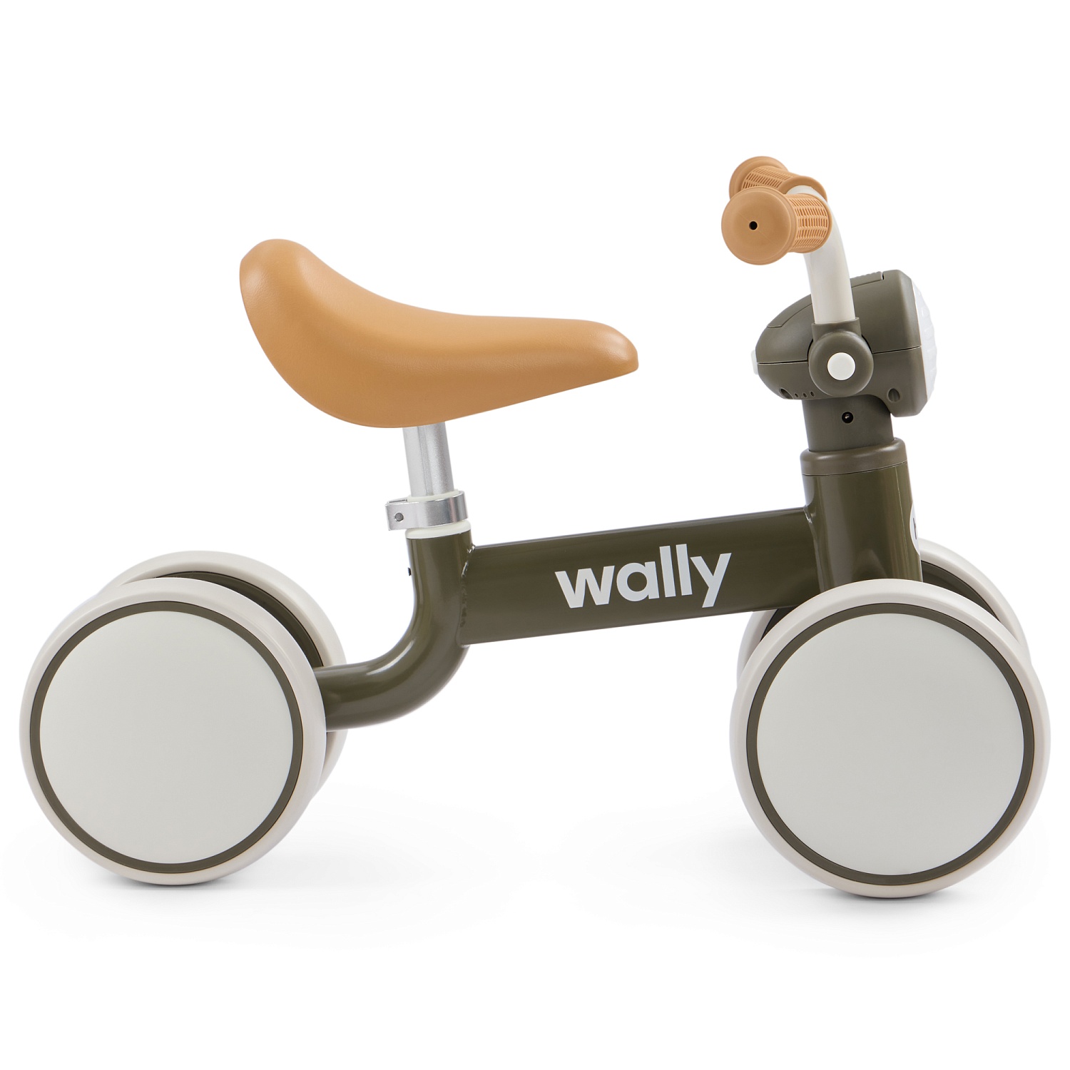 Happy Baby Беговел WALLY «УОЛЛИ», dark olive