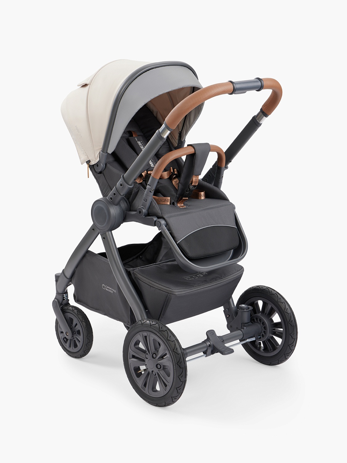 Happy Baby Коляска 2 в 1 MOMMER PRO, beige nova