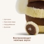 Happy Baby Игрушка мягкая SLEEPY BEE «СЛИПИ БИ», yellow