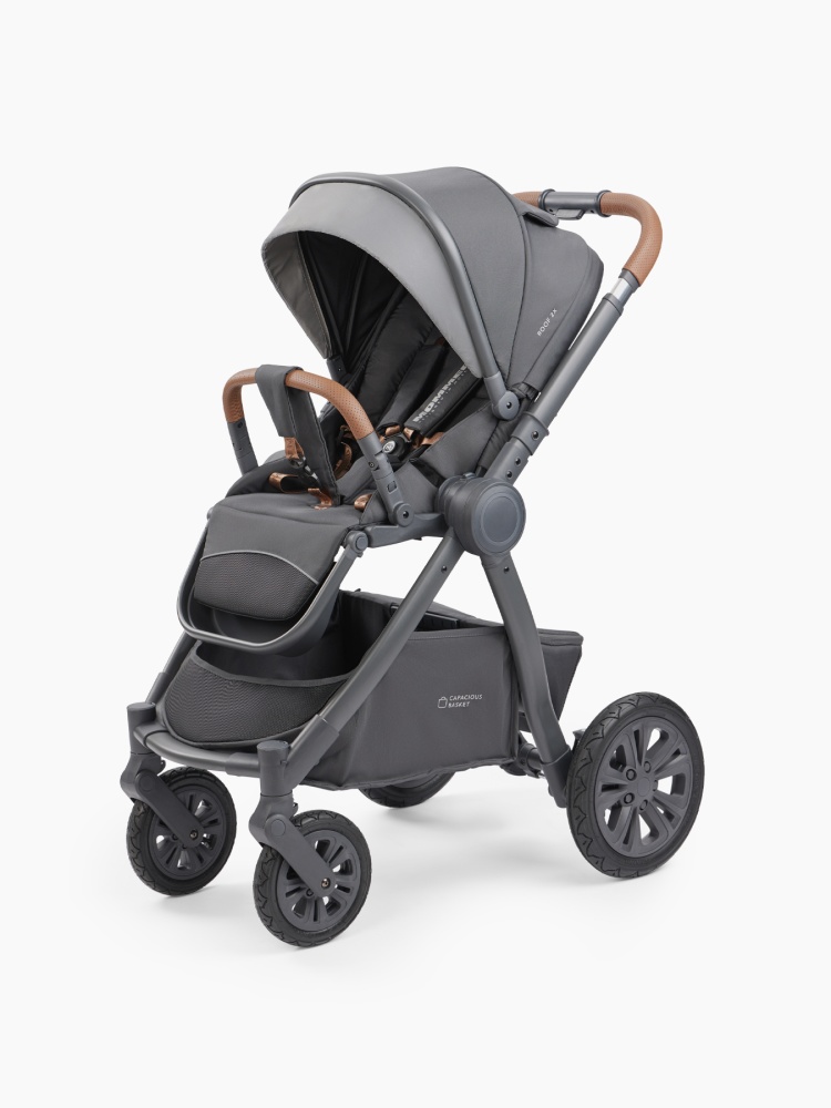 Happy Baby Коляска 2 в 1 MOMMER PRO, dark grey nova