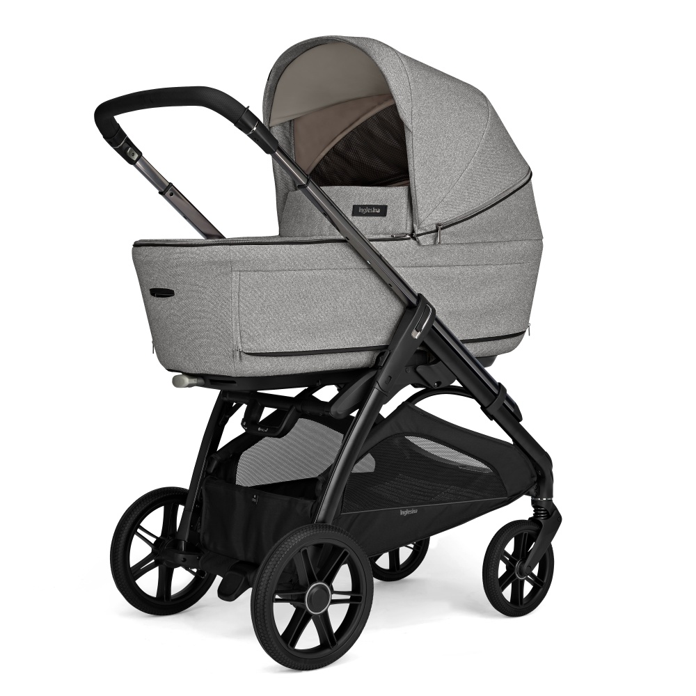 Коляска 3 в 1 Inglesina Aptica Platinum Grey Darwin i-Size