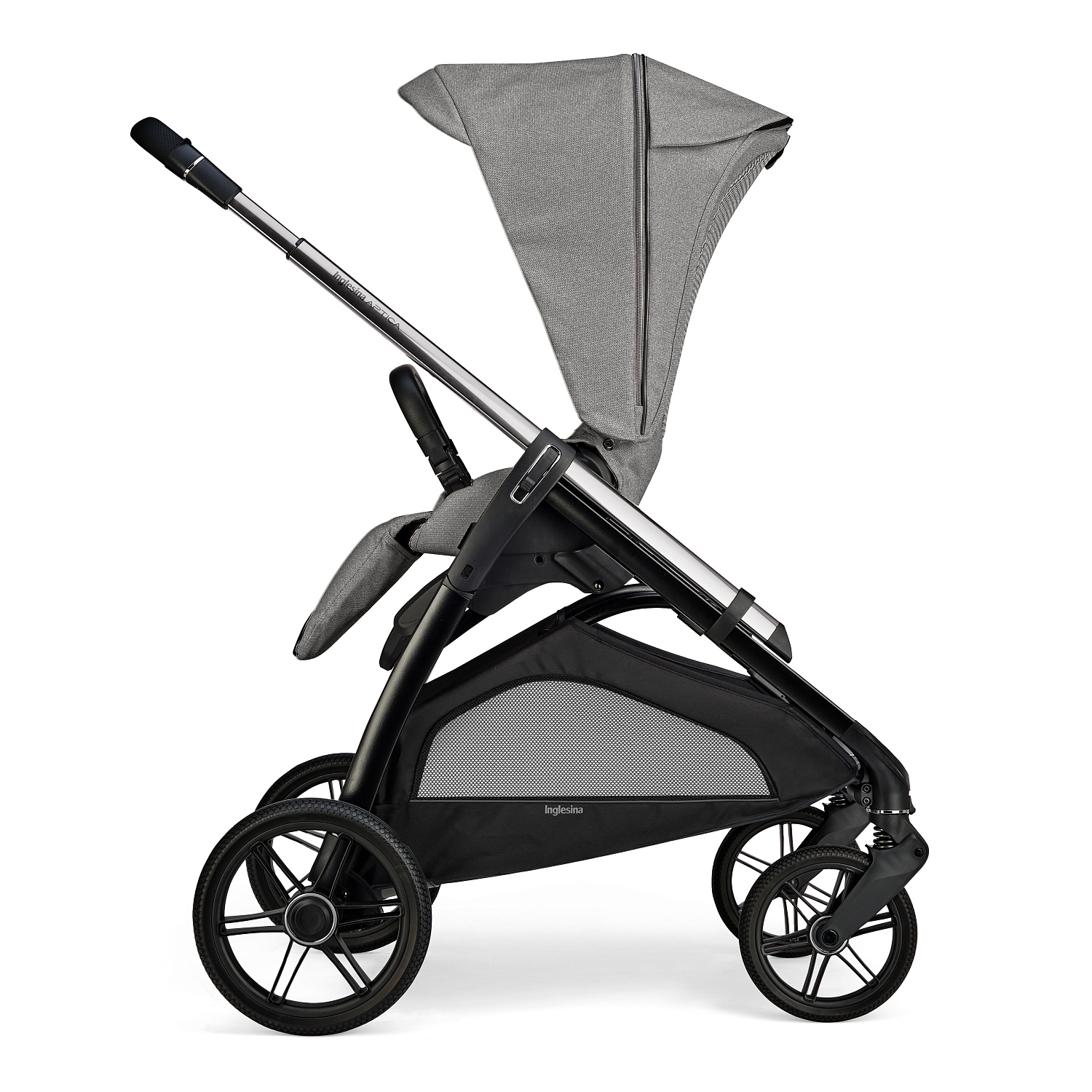 Коляска 3 в 1 Inglesina Aptica Platinum Grey Darwin i-Size