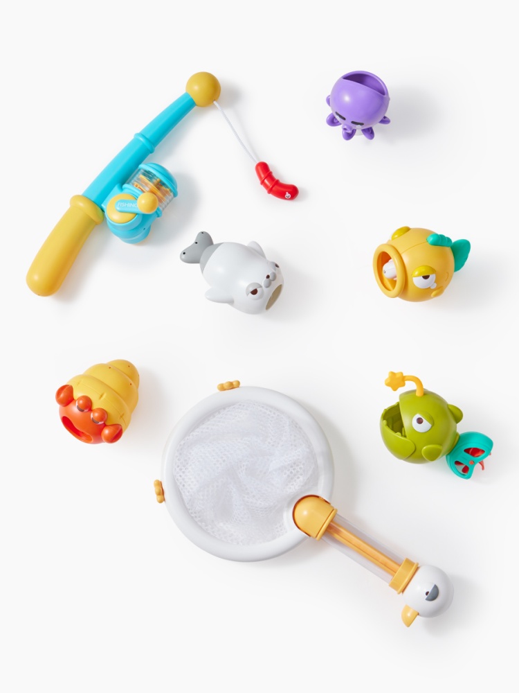 Happy Baby Игрушка рыбалка FISHY FUN «ФИШИ ФАН», разноцветный / multicoloured