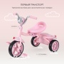 Детский трехколесный велосипед MOWBaby MC054 "ROADIE" (Pink)